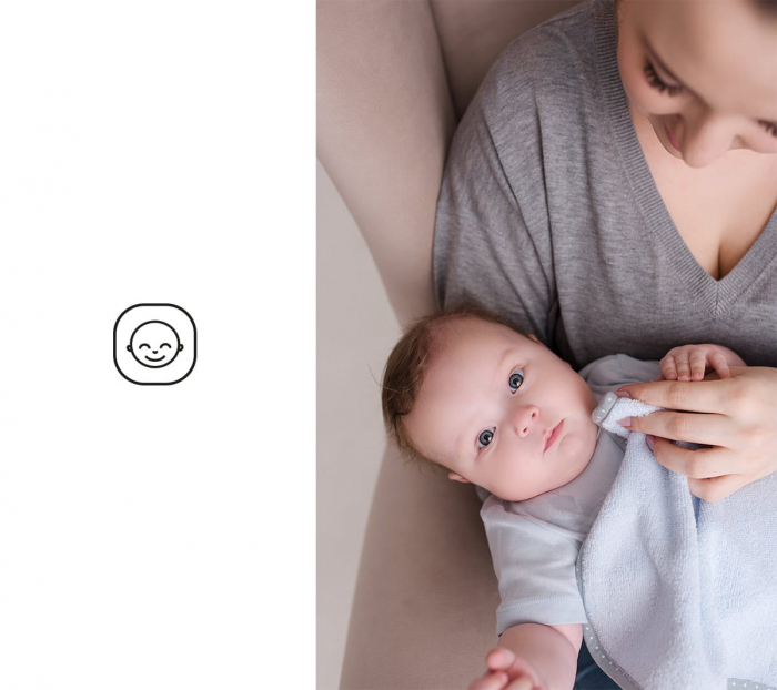 Set 3 prosopele, 25x29cm Bambus 100% Grey [2]