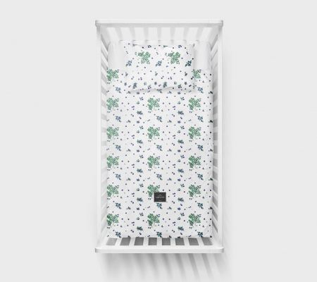 Asternuturi Patut - Husa pilota si fata de perna BlueBerries