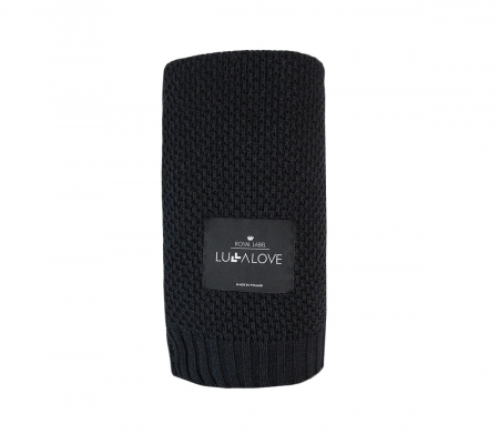 Model Macaroon - Patura Bambus Black 80x100cm Macaroon