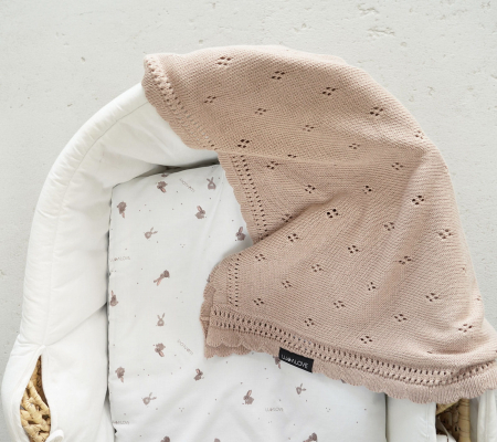 Patura Bambus Caramel Daisy 80x100 cm [2]