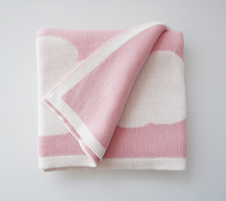 Paturica Bebelusi Bambus 80 x 100cm Norisor Roz [1]