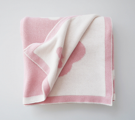 Paturica Bebelusi Bambus 80 x 100cm Norisor Roz [2]