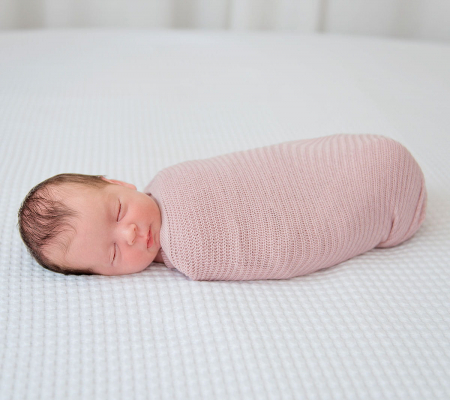 Paturica pentru infasat, 100% bambus Roz Pudra [1]