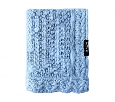 Merino Premium - Paturica Premium Merino Baby Blue
