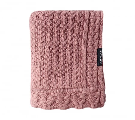 Merino Premium - Paturica Premium Merino Roz Bujor