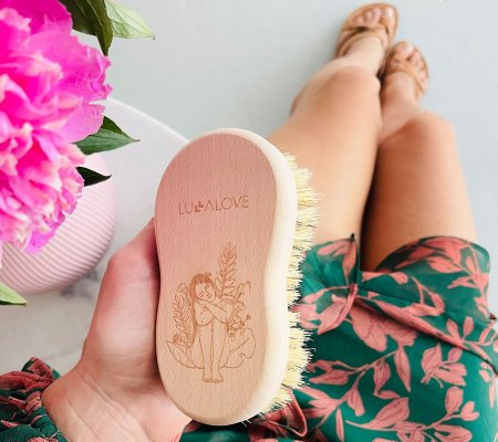 Perie Body Brushing Medium - Hard - Editie Limitata Mama Natura [1]