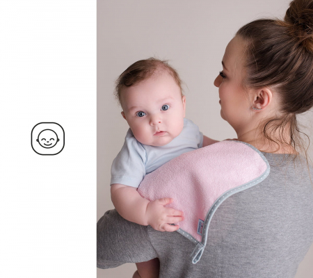 Set 3 prosopele, 25x29cm Bambus 100% Powder [1]