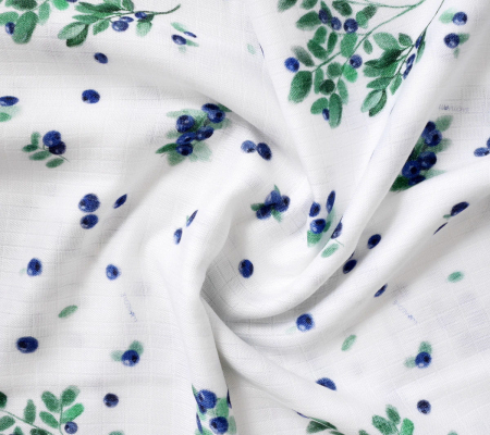 Set Perie Bebelusi (Medium) + Mini Muselina Blueberries [1]