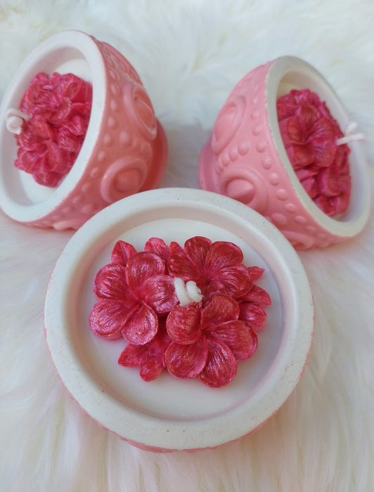 Lumânare parfumată "Alice", cu parfum de Șerbet de cireșe [3]