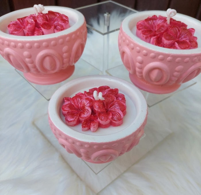 Lumânare parfumată "Alice", cu parfum de Șerbet de cireșe [2]