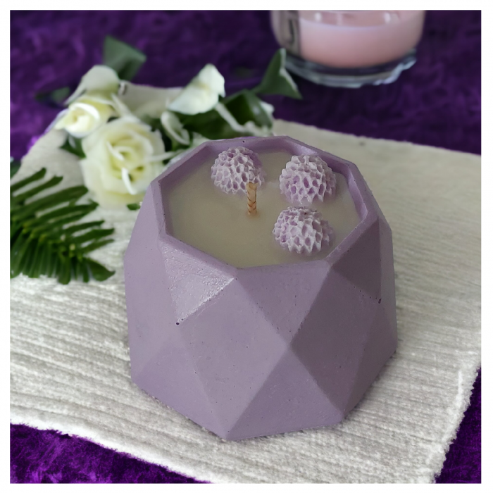 Lumânare parfumată "Clio", cu parfum de zambile [2]