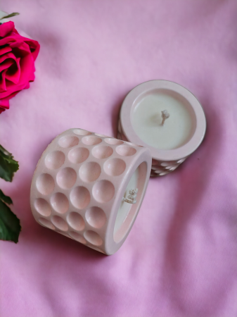 Lumânare parfumată "THALIA"- Roze, cu "Mireasmă Orientală" [2]