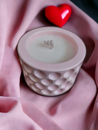 Lumânare parfumată "THALIA"- Roze, cu "Mireasmă Orientală" [3]