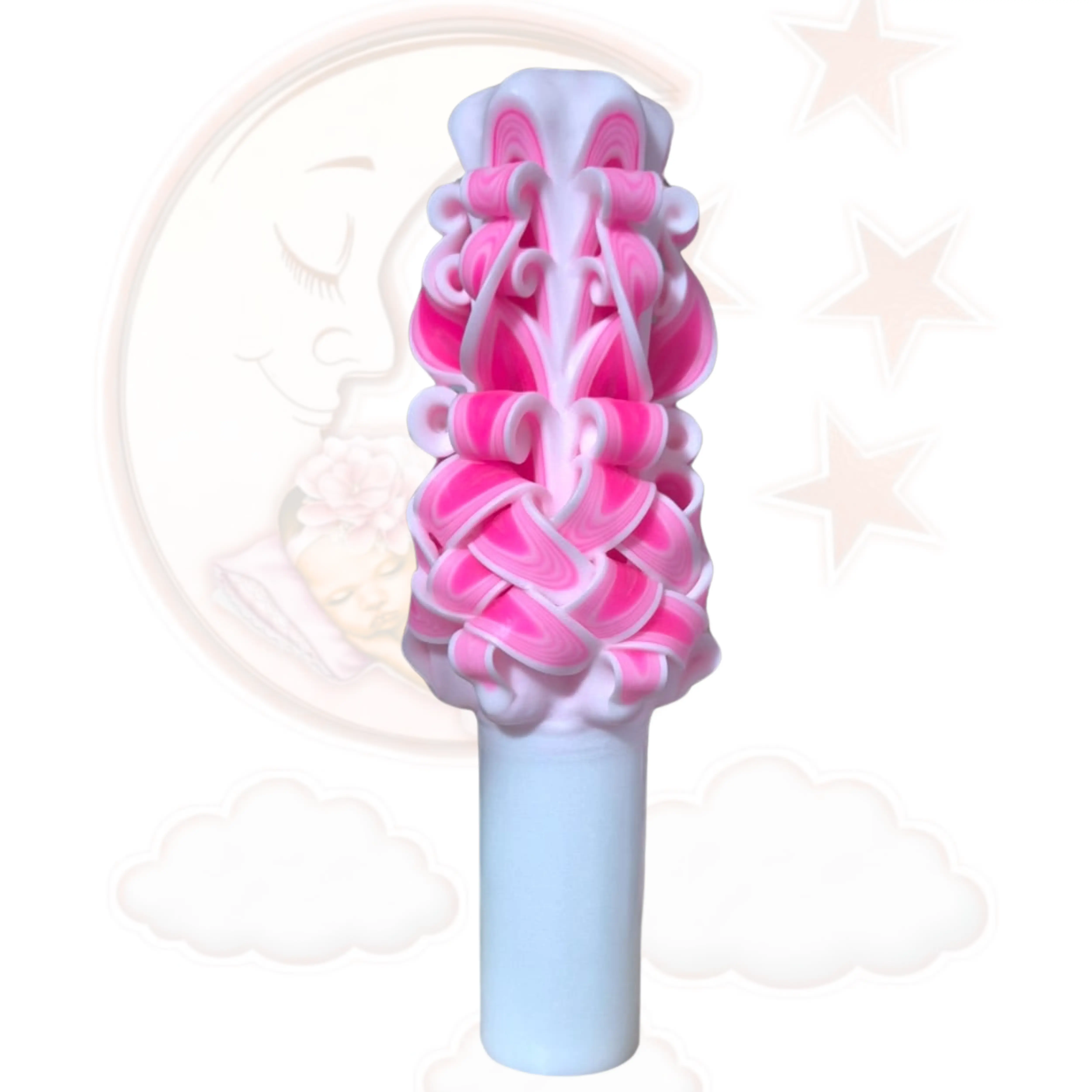 Lumanare botez lucrata manual - AZARIA [1]