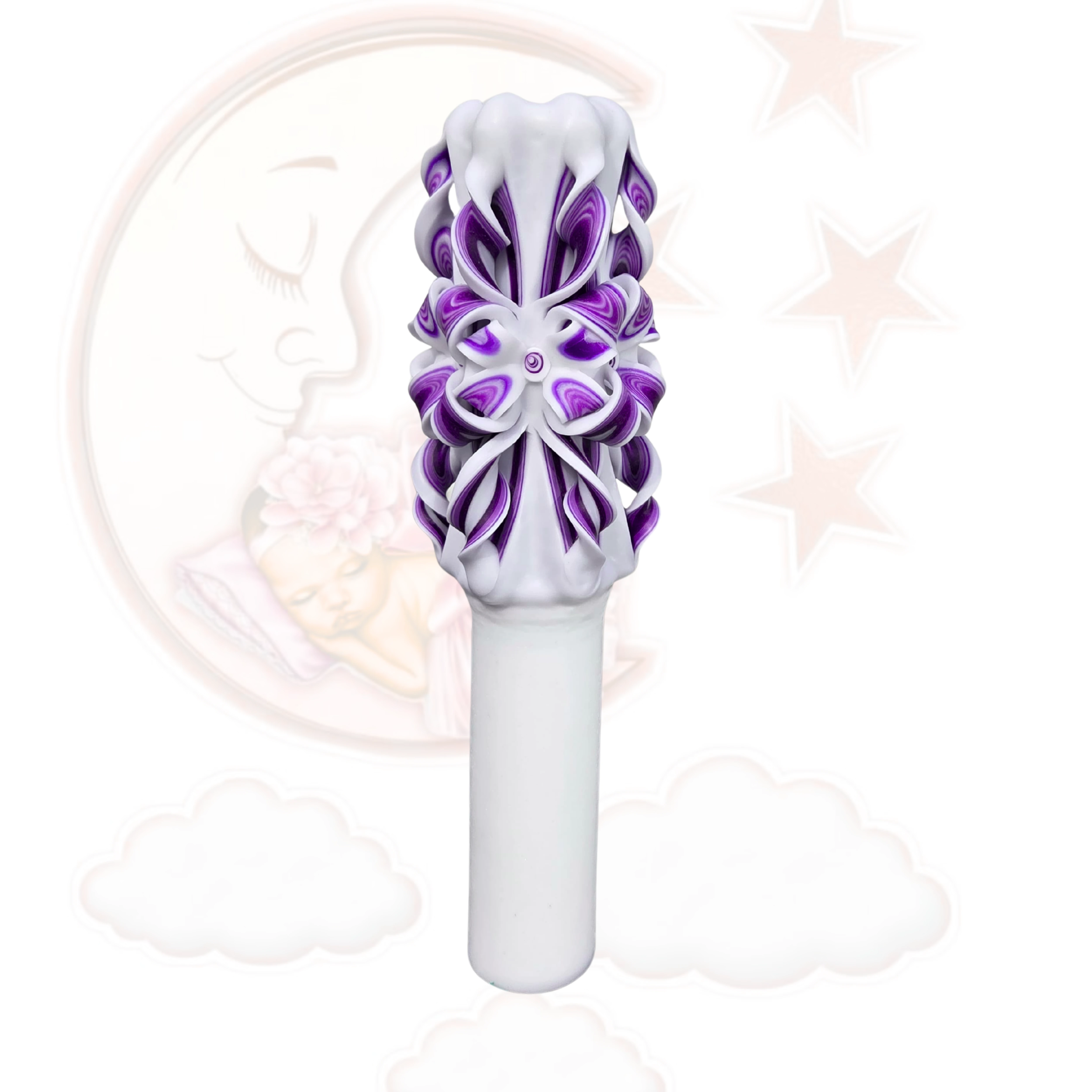 Lumanare botez lucrata manual - CALISTA [1]