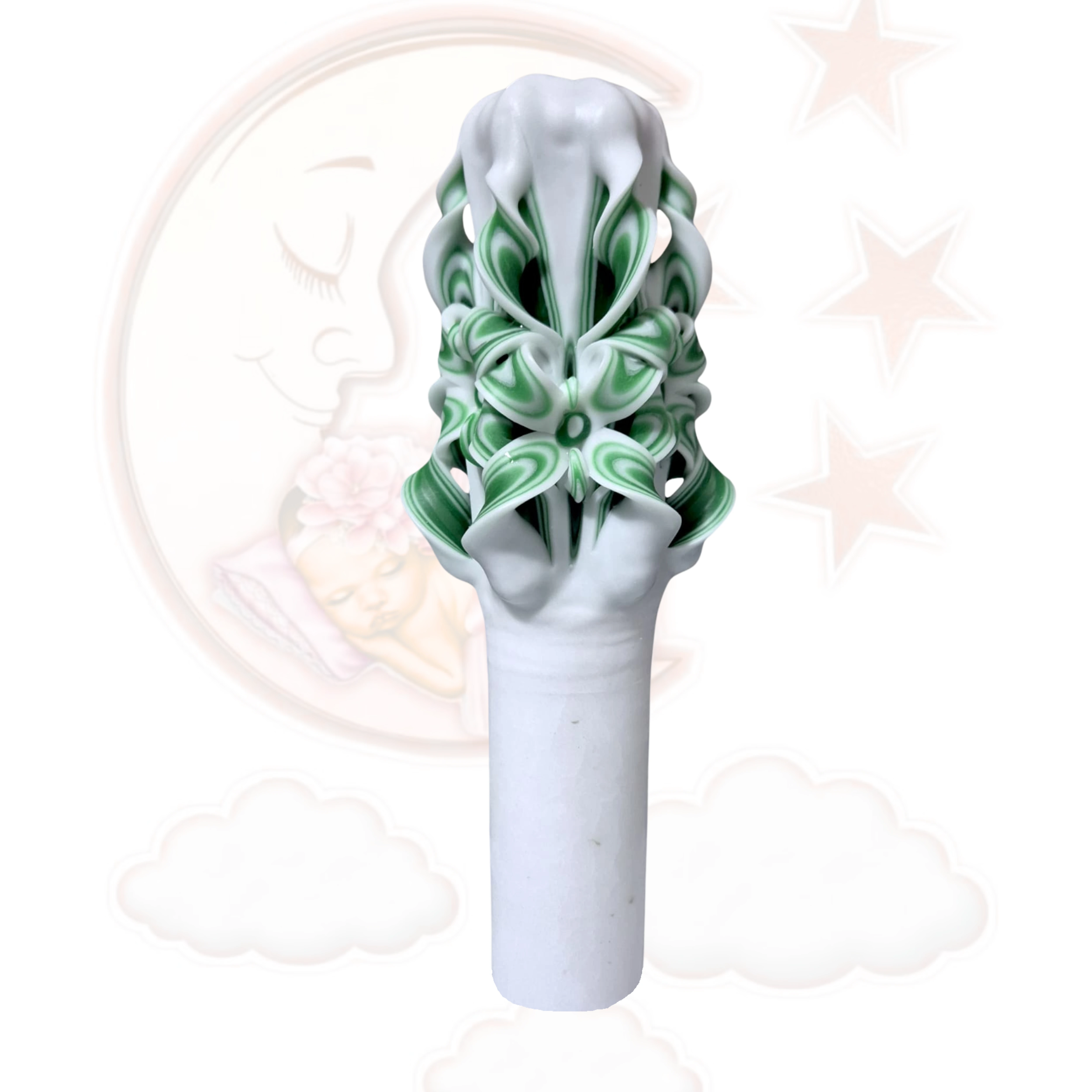 Lumanare botez lucrata manual CASSIA PREMIUM [1]