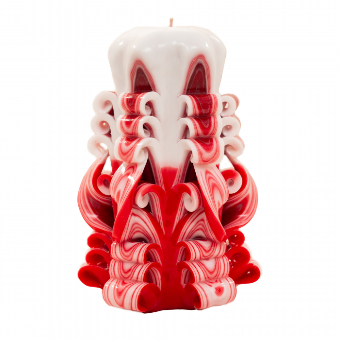 Lumanare personalizata sculptata manual, Amorette PREMIUM - 15 cm [2]