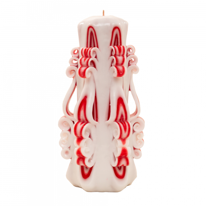 Lumanare personalizata sculptata manual, Passione PREMIUM - 18 cm [2]