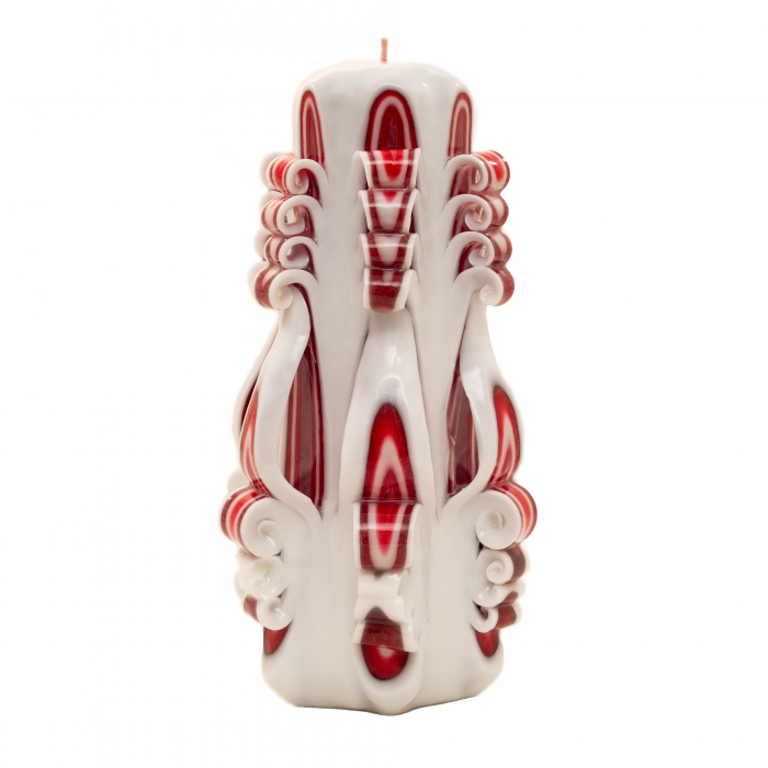 Lumanare personalizata sculptata manual, Sunny PREMIUM - 18 cm [2]