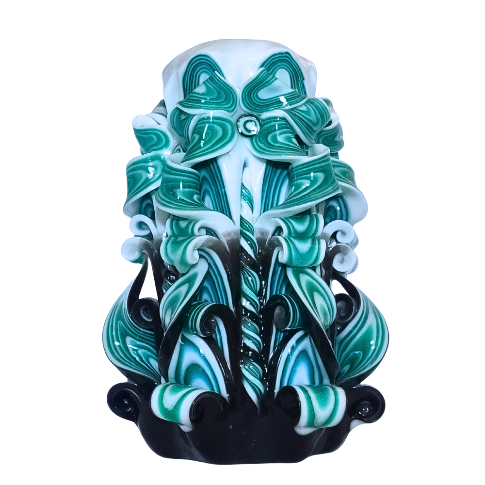 Lumanare sculptata GRACE Major, Finisaj Spectrum Incognito - Colectia SUBLIM - PREMIUM [1]