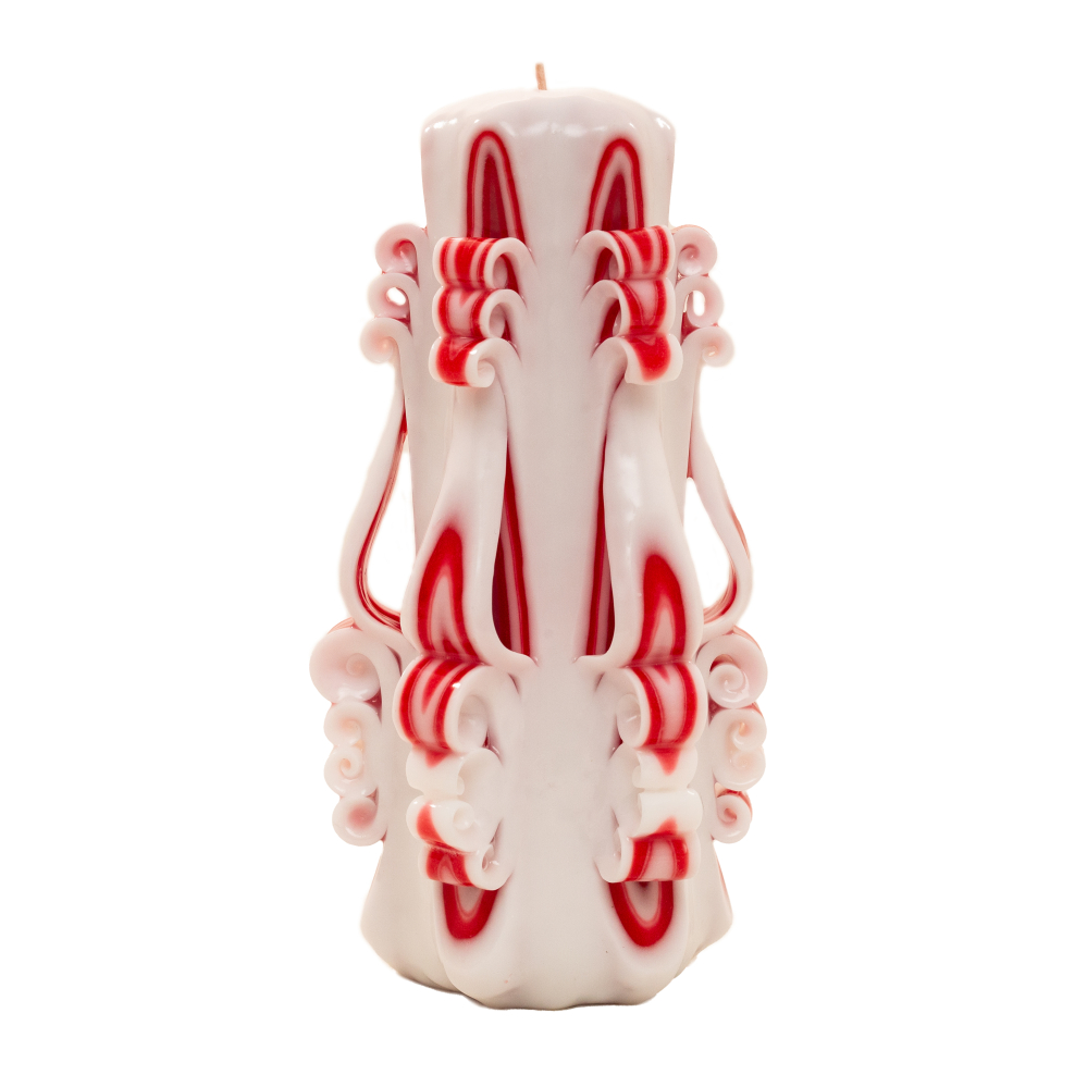 Lumanare sculptata MAESTRO Magnum, Finisaj Cordovan Romanza - Colectia SUBLIM - PREMIUM [1]