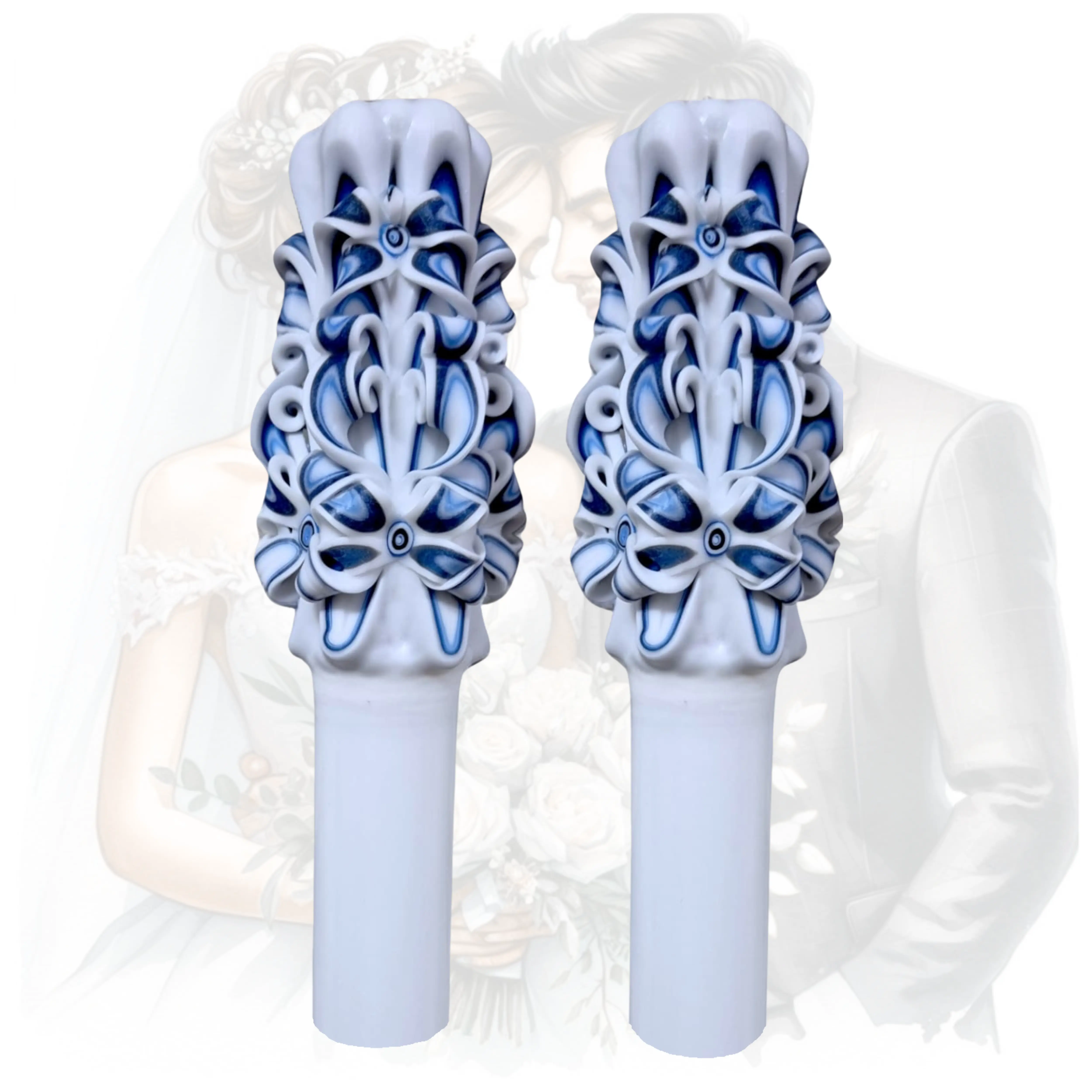 Lumanari nunta lucrate manual - NUMA [1]