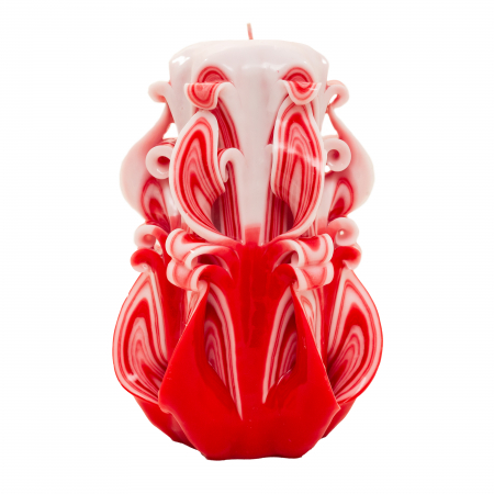 Lumanare personalizata sculptata manual, Adorette PRMIUM - 15 cm [1]