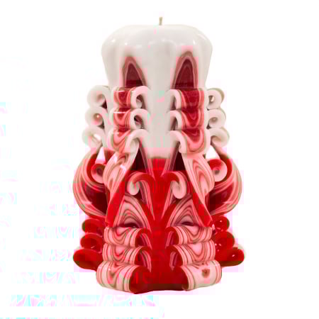 Lumanare personalizata sculptata manual, Amorette PREMIUM - 15 cm [1]