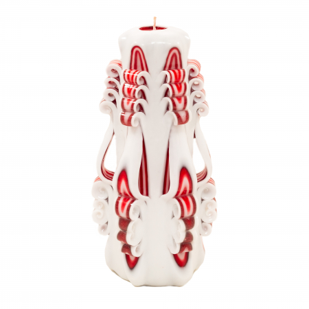 Lumanare personalizata sculptata manual, Garss PREMIUM - 18 cm [1]