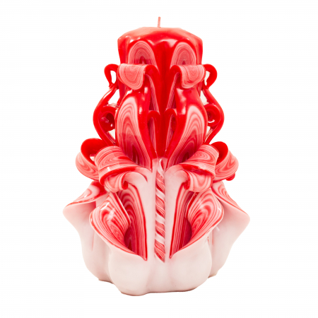 Lumanare personalizata sculptata manual, Roys PREMIUM - 15 cm [1]