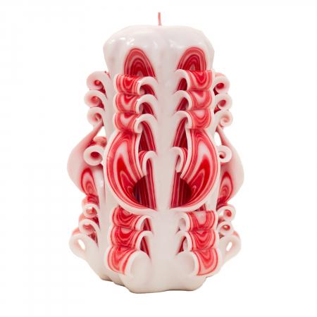 Lumanare personalizata sculptata manual, Thank You PREMIUM - 15 cm [1]