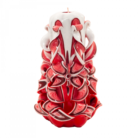 LUMANARI DECORATIVE SCULPTATE - Lumanare sculptata decorativa  Love Light PREMIUM - 18 cm