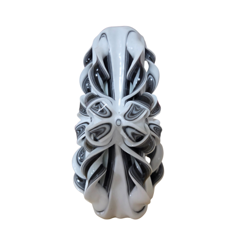 Colectia HERITAGE - Lumanare sculptata GALA Magnum, Finisaj Onyx Nocturn - Colectia HERITAGE - PREMIUM