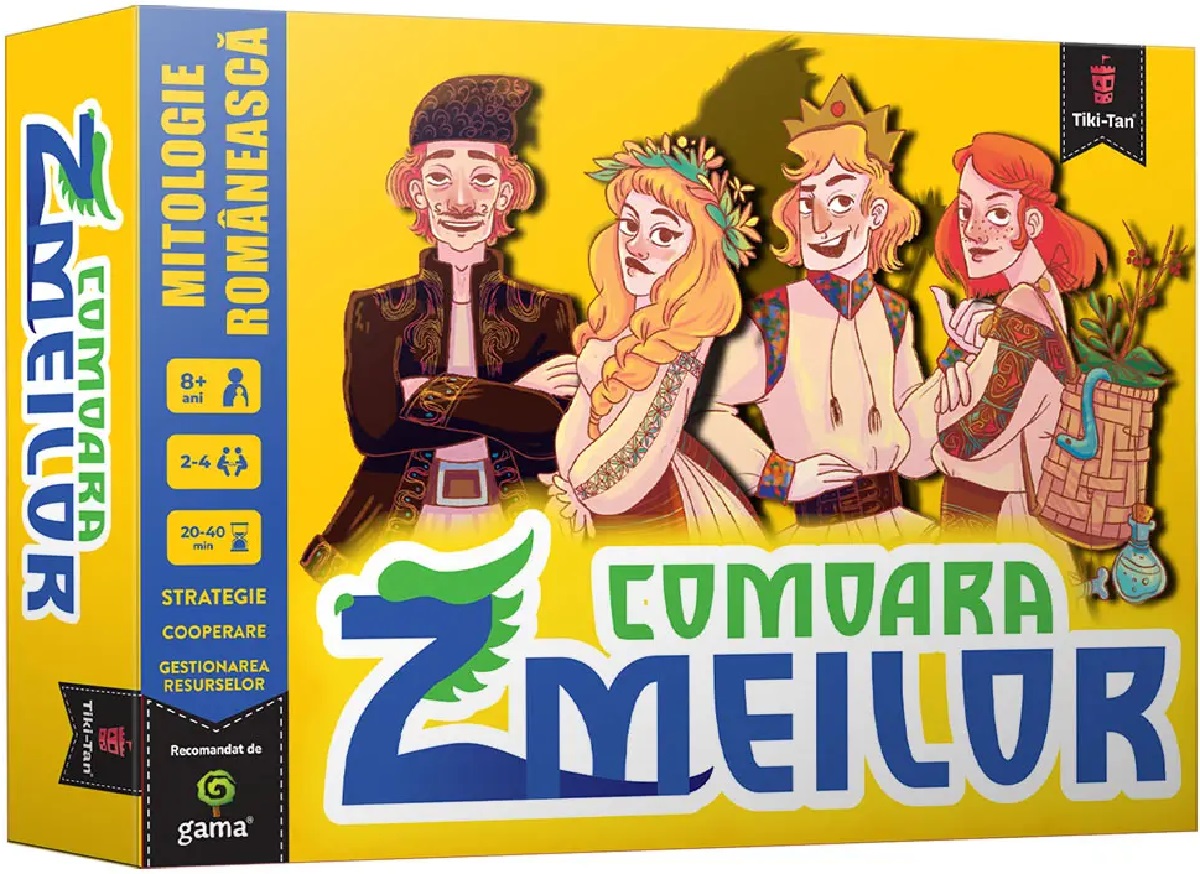 Joc Educativ: Comoara Zmeilor,  - Editura Tiki-Tan [1]