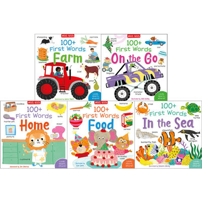 1000+ First Words: 10 Kids Picture Book Bundle,3 Zile - Editura Miles Kelly [3]