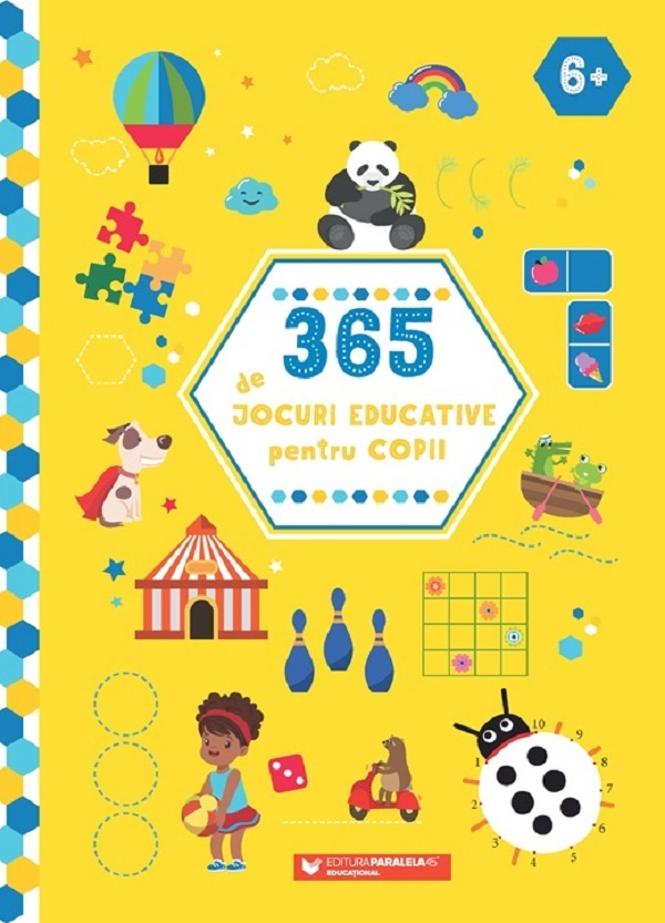 365 De Jocuri Educative Pentru Copii (6+). Ed. 2,  - Editura Paralela 45 [1]