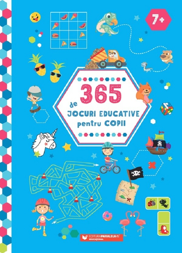 365 De Jocuri Educative Pentru Copii (7+). Ed. 2,  - Editura Paralela 45 [1]