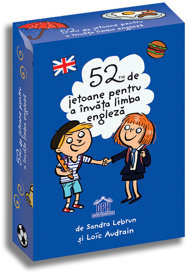 52 De Jetoane Pentru A Invata Limba Engleza, Emmanuelle Polimeni, Loic Audrain - Editura DPH [1]