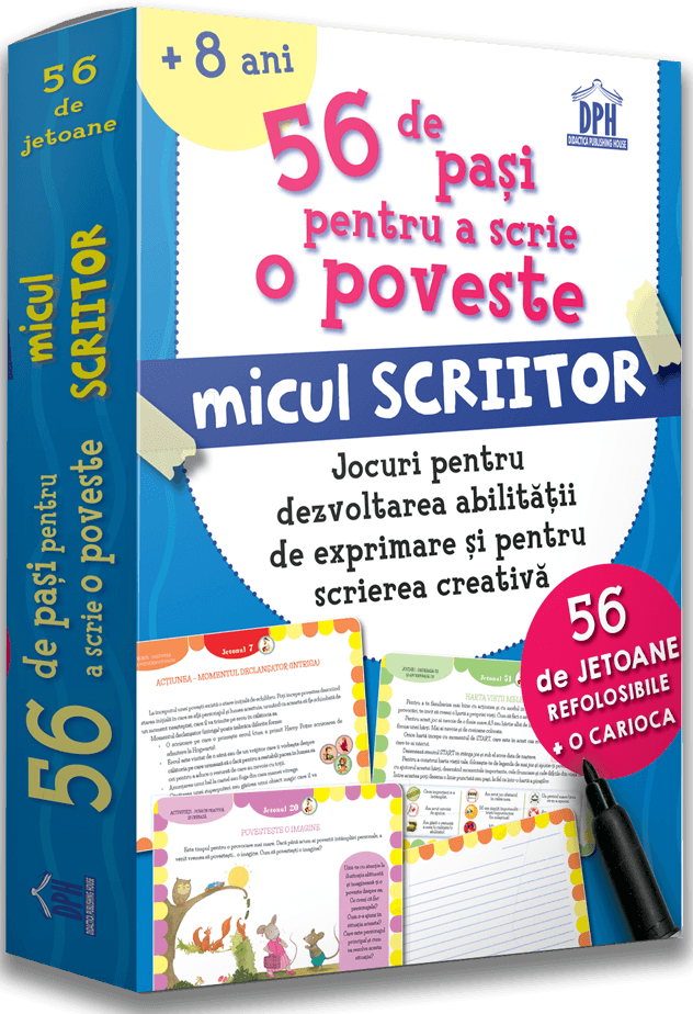 56 De Pasi Pentru A Scrie O Poveste - Micul Scriitor, Adriana Mitu - Editura DPH [1]