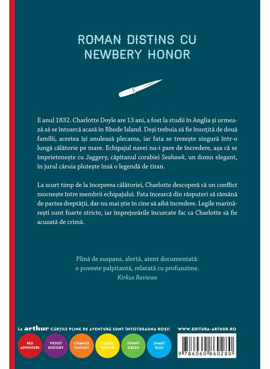 Adevarata Poveste A Lui Charlotte Doyle, Avi - Editura Art [2]