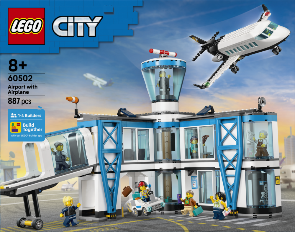 AEROPORT CU AVION LEGO60502 [2]