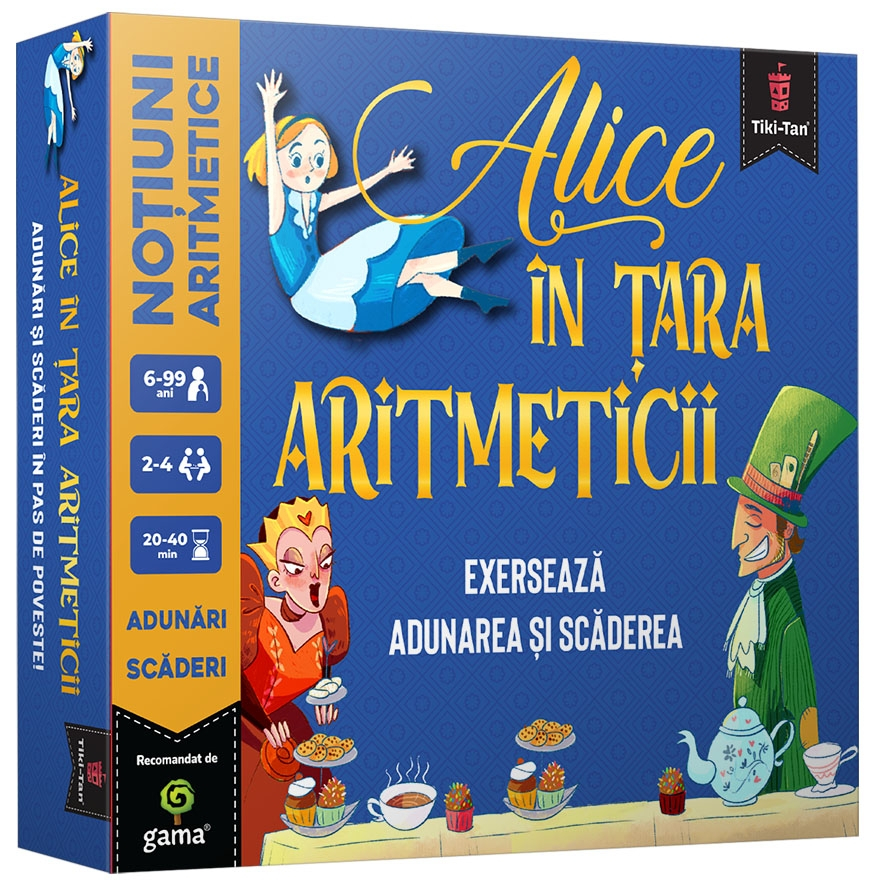 Alice In Tara Aritmeticii 2025,  - Editura Tiki-Tan [1]
