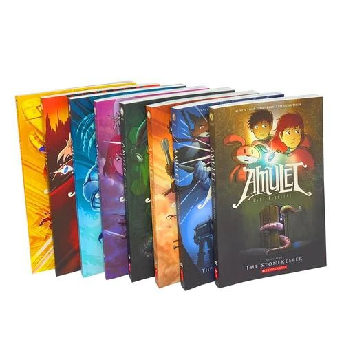 Amulet 8 Books Collection Box Set,Kazu Kibuishi  - Editura  [4]