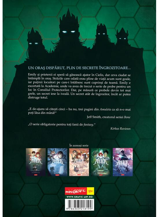 Amuleta 4: Ultimul Consiliu, Kazu Kibuishi - Editura Art [2]