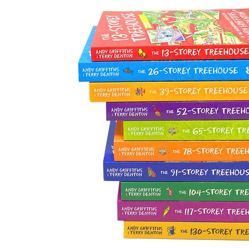 Andy Griffiths The Treehouse Collection 10 Books Set 130-Storey, 117-Storey, 104-Storey,Andy Griffiths - Editura Macmillan [2]