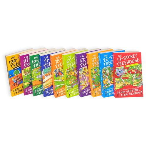Andy Griffiths The Treehouse Collection 10 Books Set 130-Storey, 117-Storey, 104-Storey,Andy Griffiths - Editura Macmillan [4]