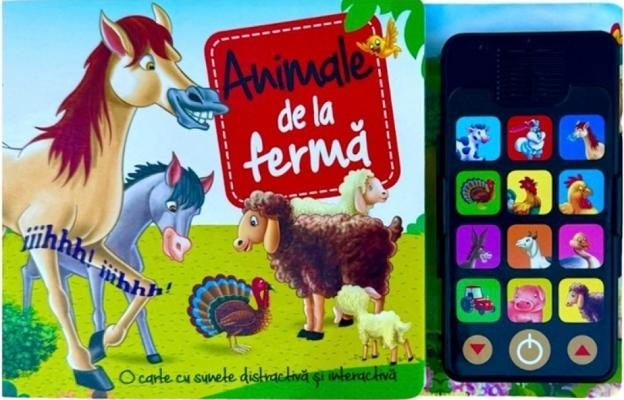 Animale De La Ferma - Cu Modul Sunete, - Editura Flamingo [1]
