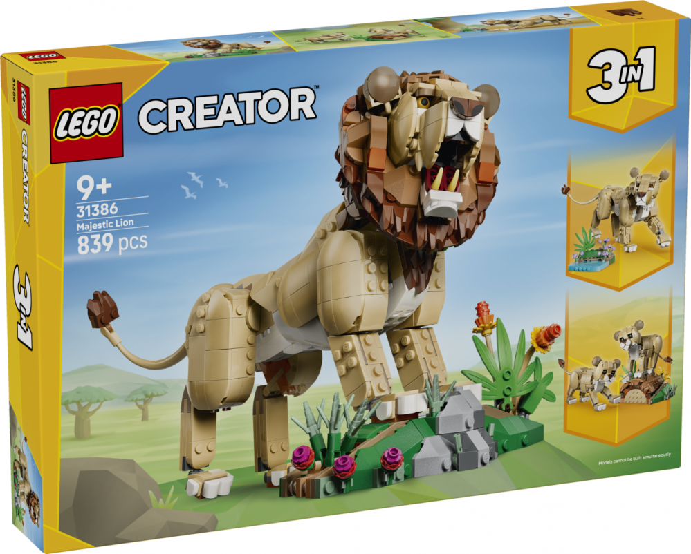 ANIMALE SALBATICE: LEU LEGO31386 [3]