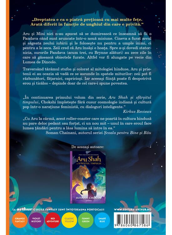 Aru Shah  2:  Aru Shah Si Cantecul Mortii, Roshani Chokshi - Editura Art [2]