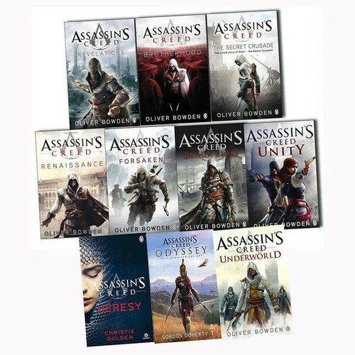 Assassins Creed Official 10 Books Collection Set By Oliver Bowden,Oliver Bowden  - Editura Penguin [2]